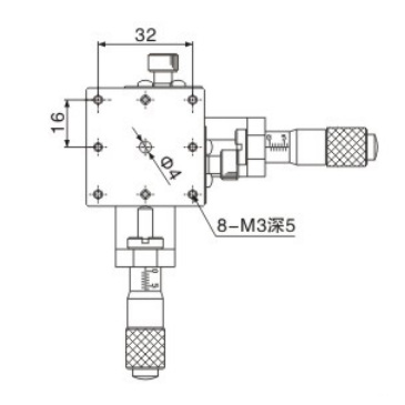 Model dependent travel range, load capacity, and table size